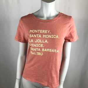 J Crew California Coast Collector’s Tee